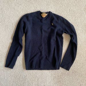 Blue Abercrombie Wool Mens Sweater